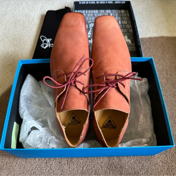 John Fluevog Derby Shoes, US7 - Picture 1 of 8
